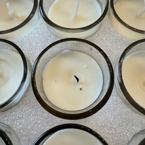 Citronella Candles Natural Soy 20 Pack Glass Votive 2oz Bug Repellent Outdoor - Picture 4 of 11